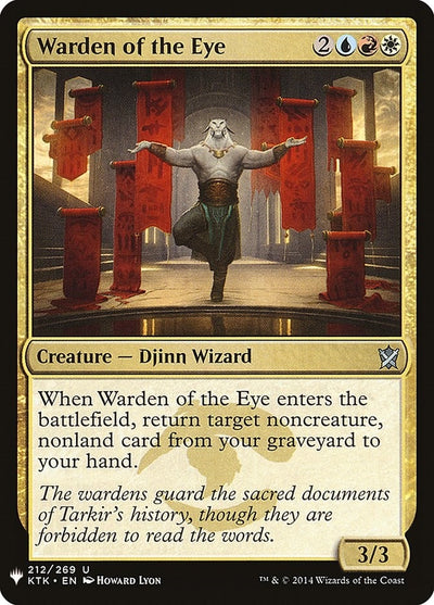 Warden of the Eye (212) (LIST)