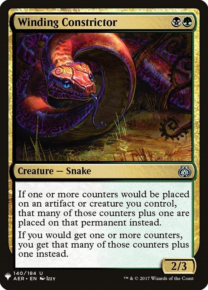 Winding Constrictor (140) (LIST)