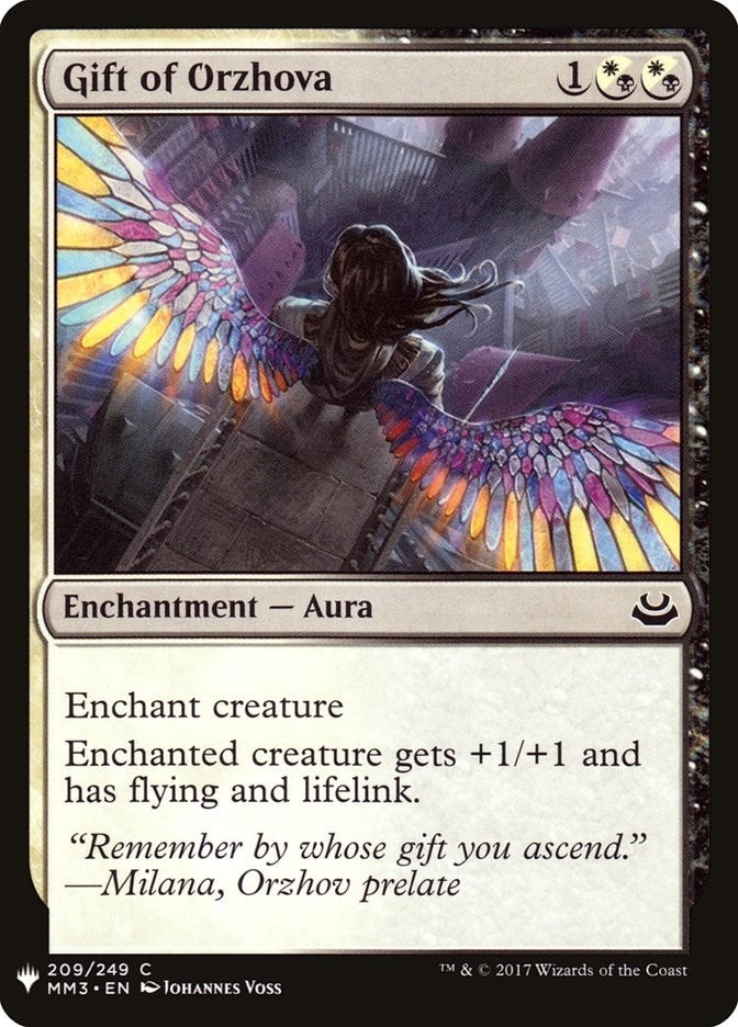 Gift of Orzhova (209) (LIST)