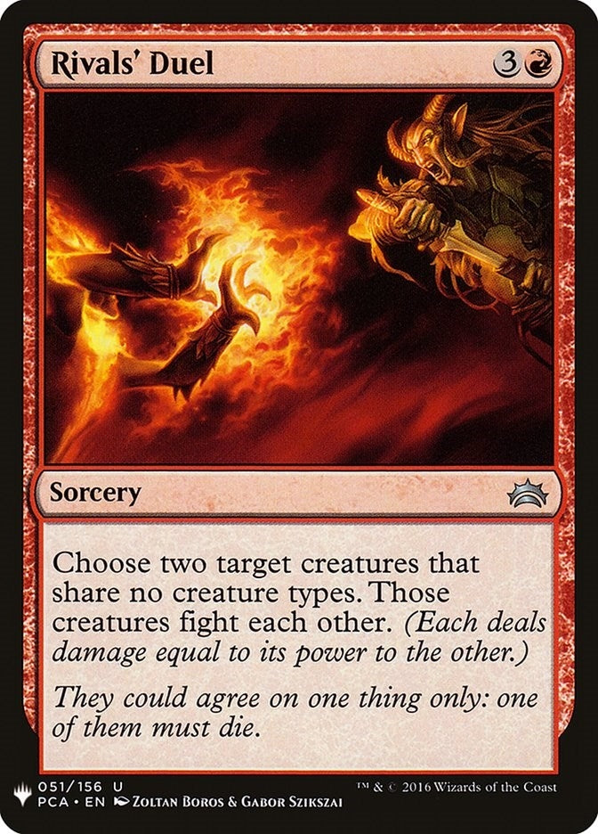 Rivals' Duel (51) (LIST)