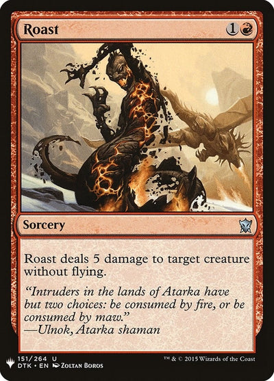 Roast (151) (LIST)