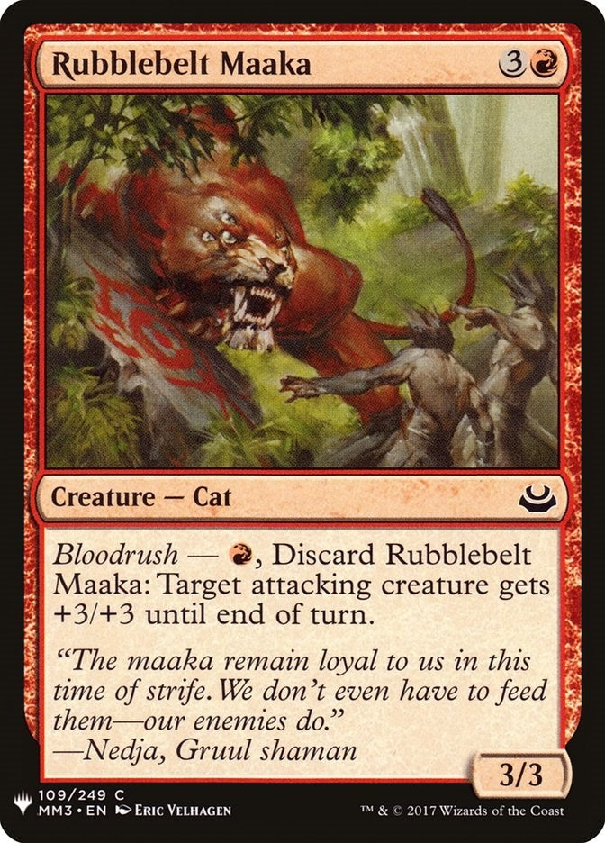 Rubblebelt Maaka (109) (LIST)