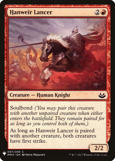 Hanweir Lancer (97) (LIST)