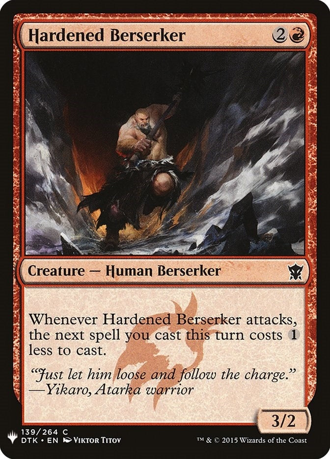 Hardened Berserker (139) (LIST)