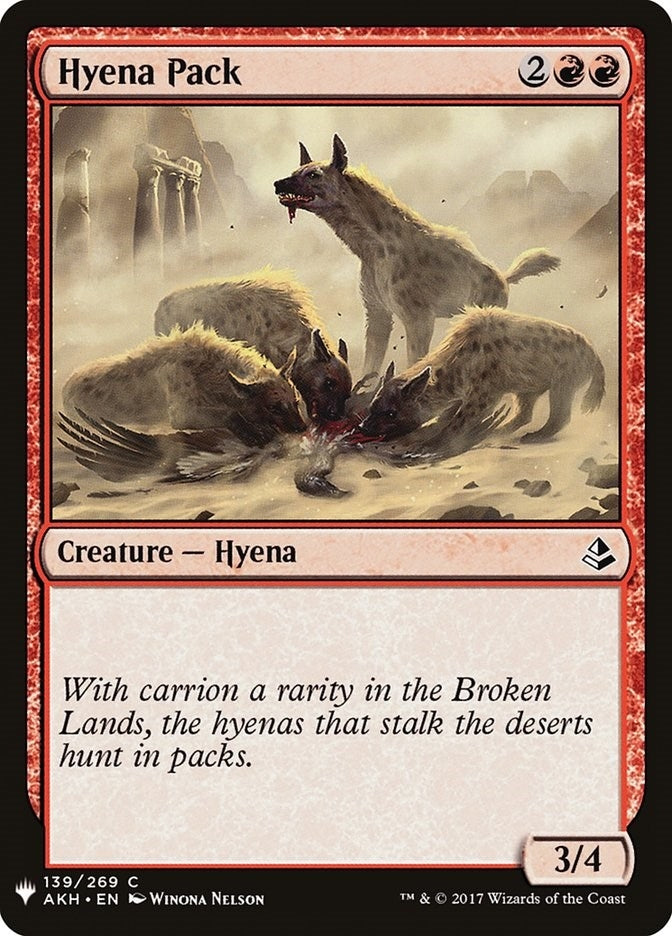 Hyena Pack (139) (LIST)