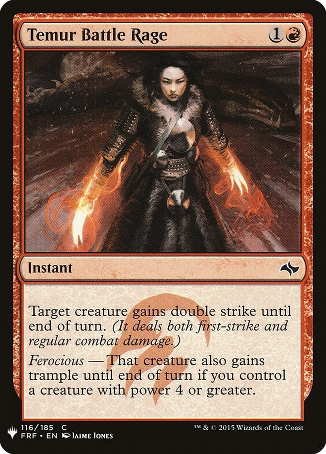 Temur Battle Rage (FRF) (116) (LIST)