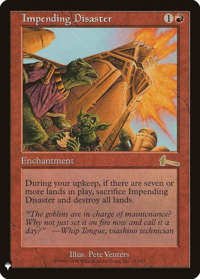 Impending Disaster (82) (LIST)