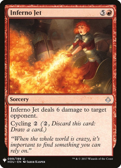 Inferno Jet (99) (LIST)