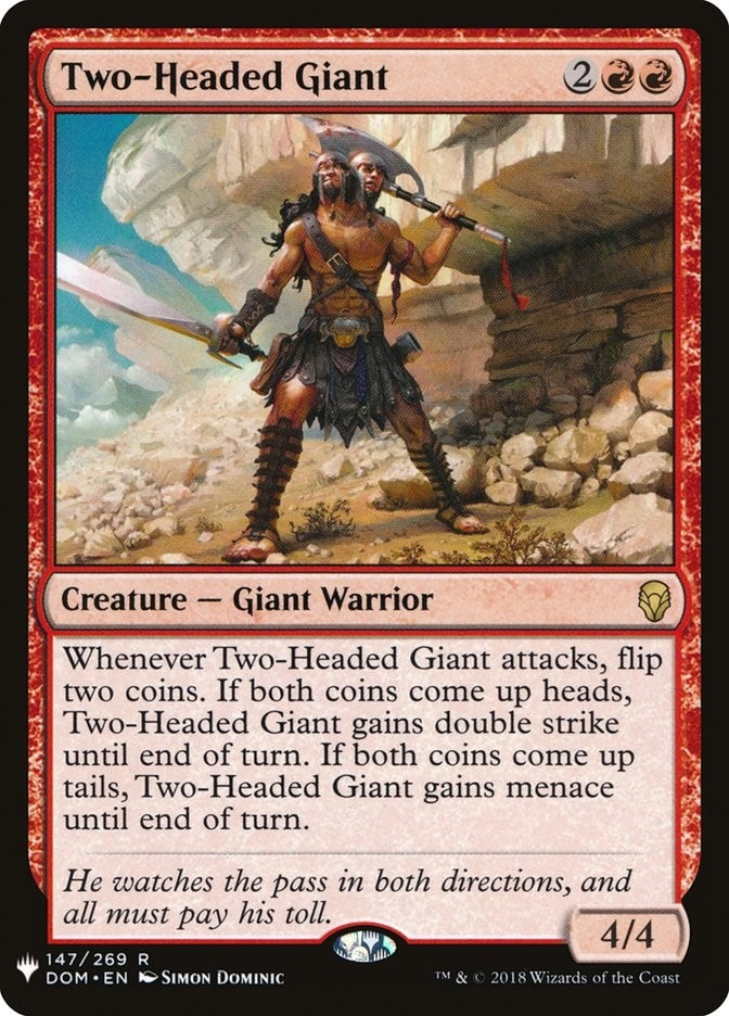 Two-Headed Giant (147) (LIST)