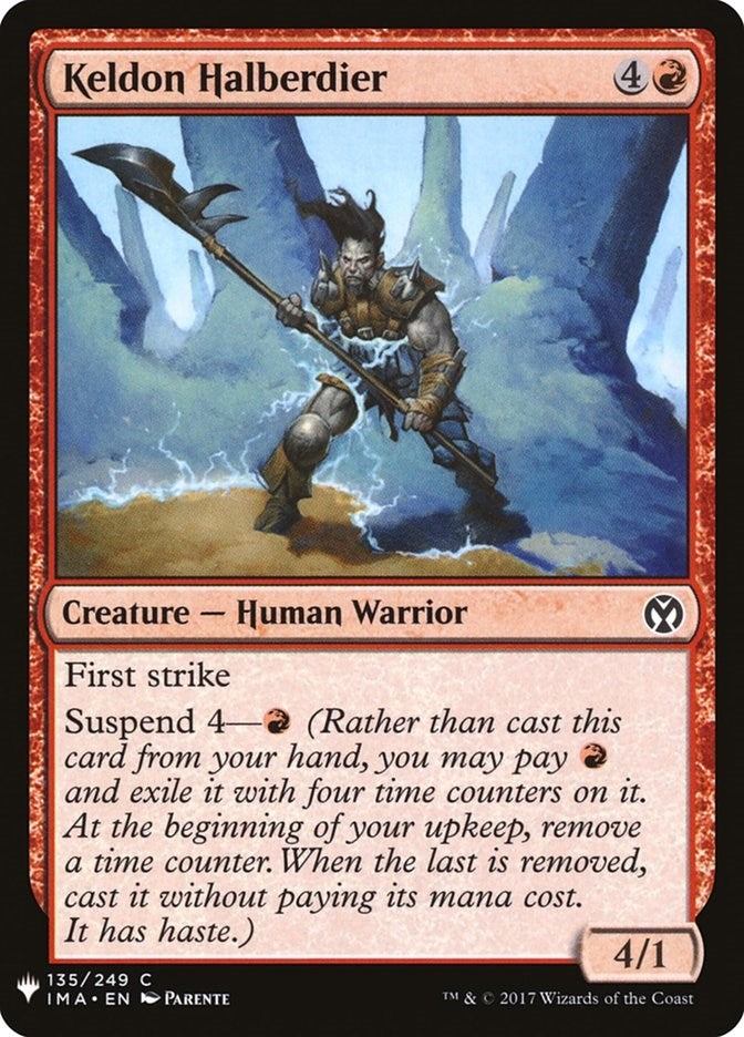 Keldon Halberdier (135) (LIST)