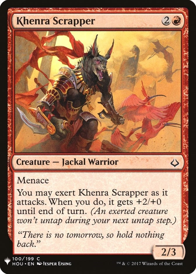 Khenra Scrapper (100) (LIST)