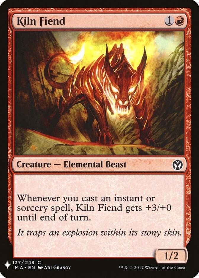 Kiln Fiend (137) (LIST)
