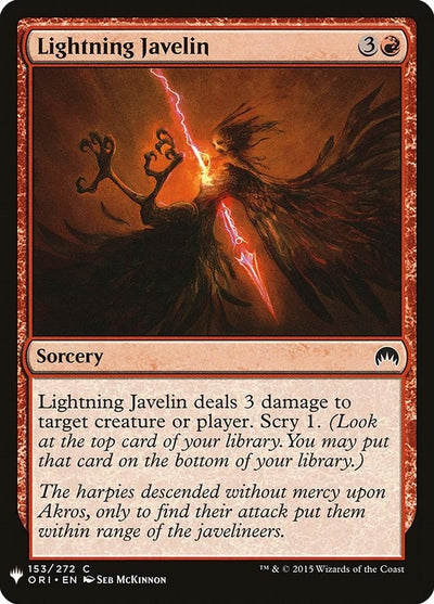 Lightning Javelin (153) (LIST)