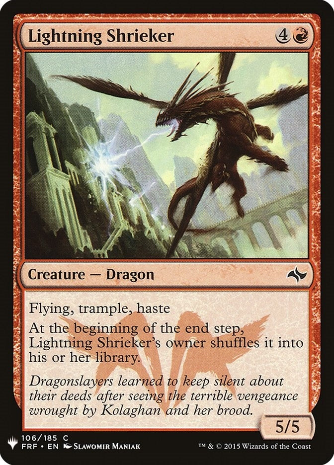Lightning Shrieker (106) (LIST)