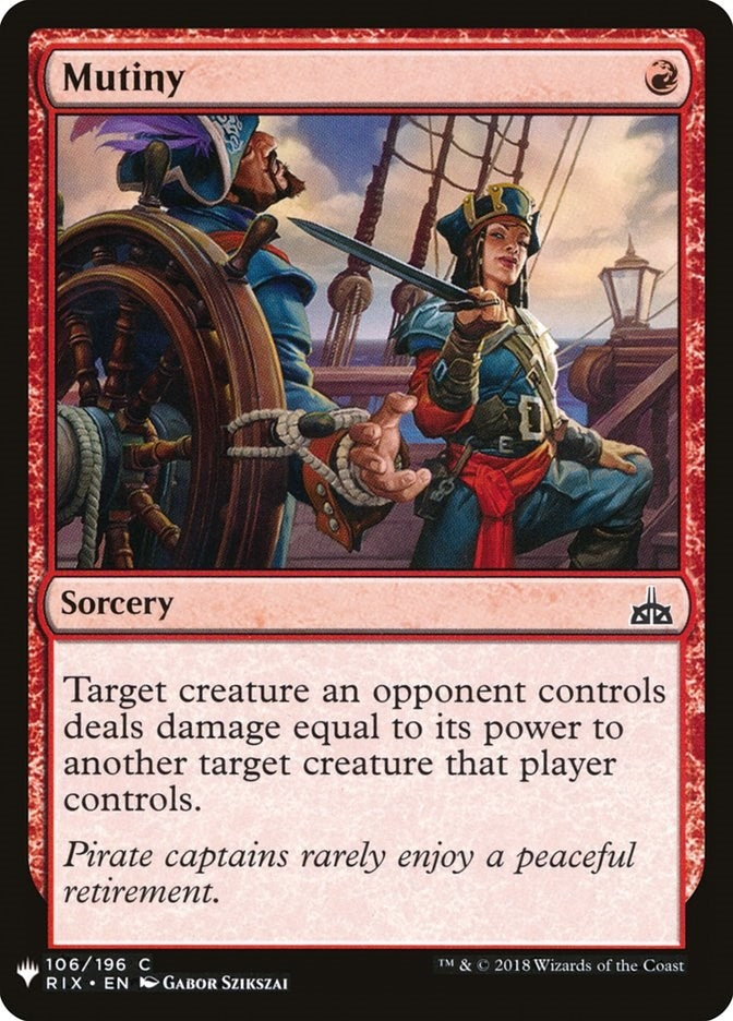 Mutiny (106) (LIST)