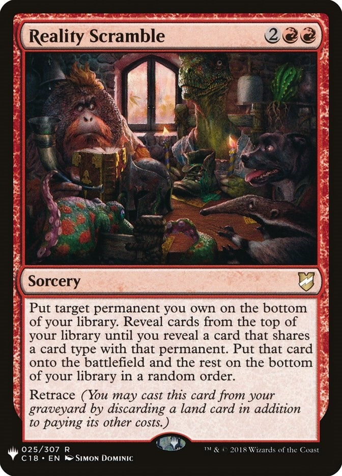 Reality Scramble (25) (LIST)