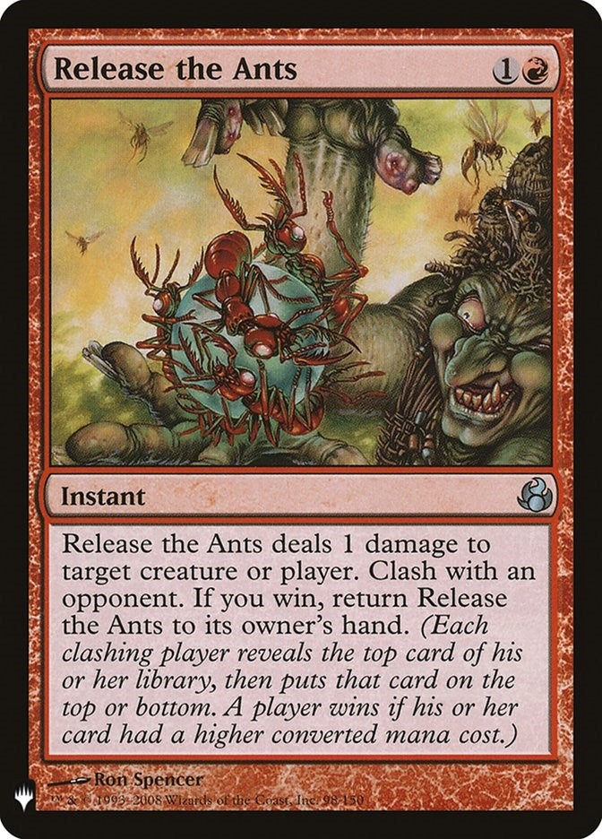 Release the Ants (98) (LIST)