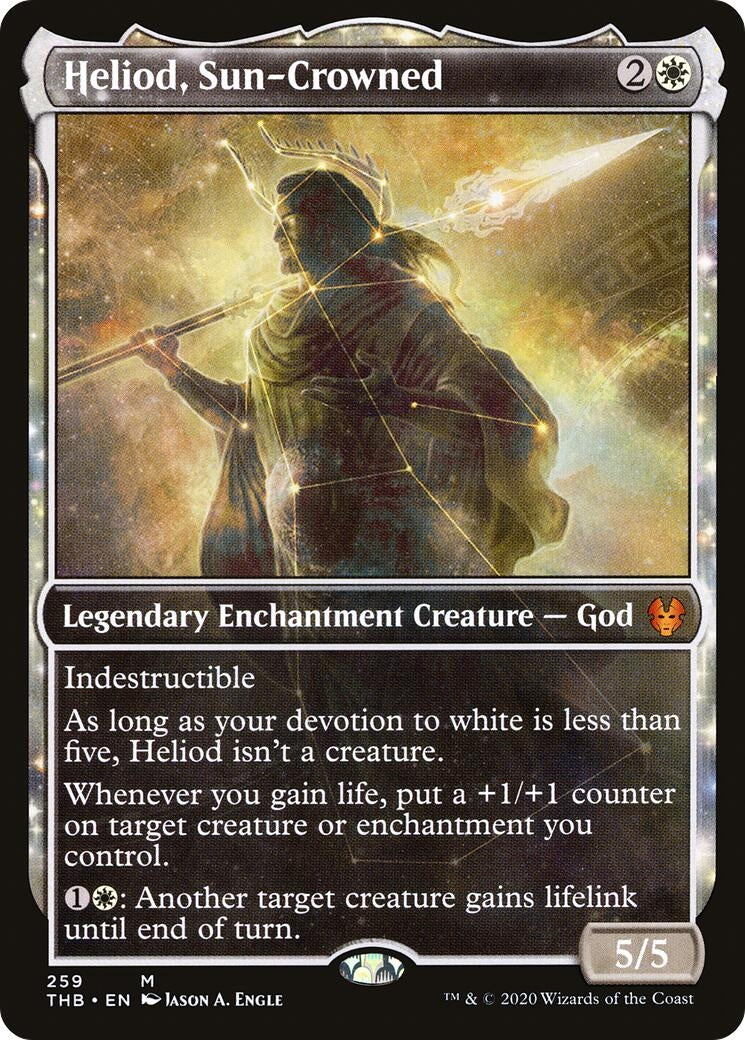 Heliod, Sun-Crowned (Showcase) (259) (THB)