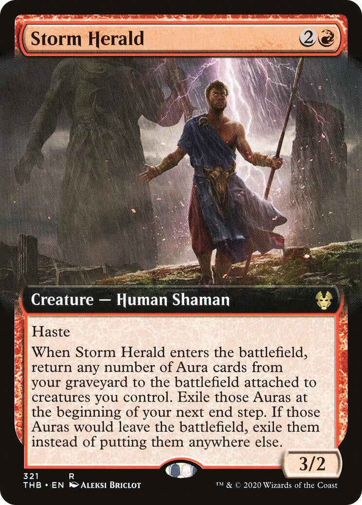 Storm Herald (Extended Art) (321) (THB)