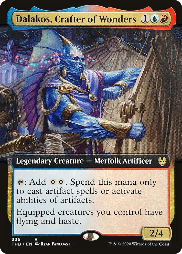 Dalakos, Crafter of Wonders (Extended Art) (335) (THB)