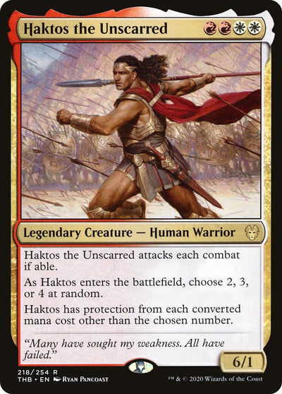 Haktos the Unscarred (218) (THB)