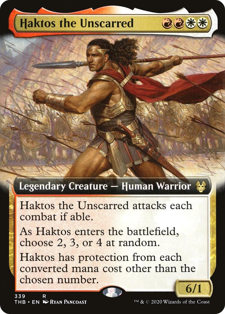 Haktos the Unscarred (Extended Art) (339) (THB)