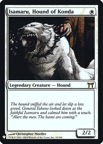 Isamaru, Hound of Konda (19) (LIST)