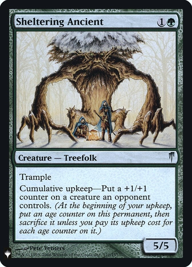 Sheltering Ancient (121) (LIST)