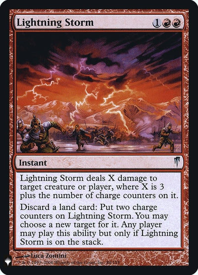 Lightning Storm (89) (LIST)