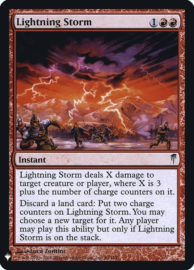 Lightning Storm (89) (LIST)