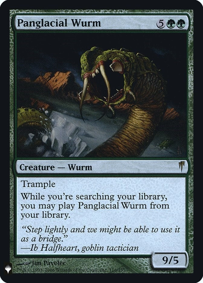 Panglacial Wurm (116) (LIST)