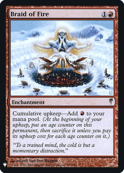 Braid of Fire (78) (LIST)