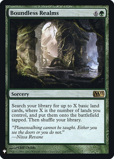 Boundless Realms (162) (LIST)