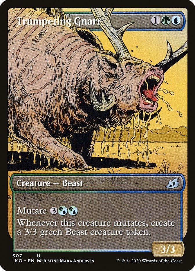 Trumpeting Gnarr (Showcase) (307) (IKO)