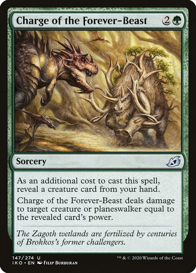 Charge of the Forever-Beast (147) (IKO)