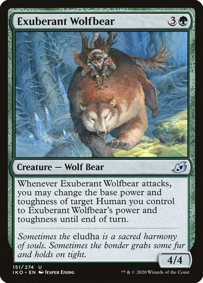 Exuberant Wolfbear (151) (IKO)