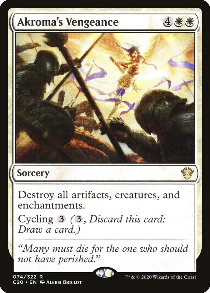 Akroma's Vengeance (74) (C20)