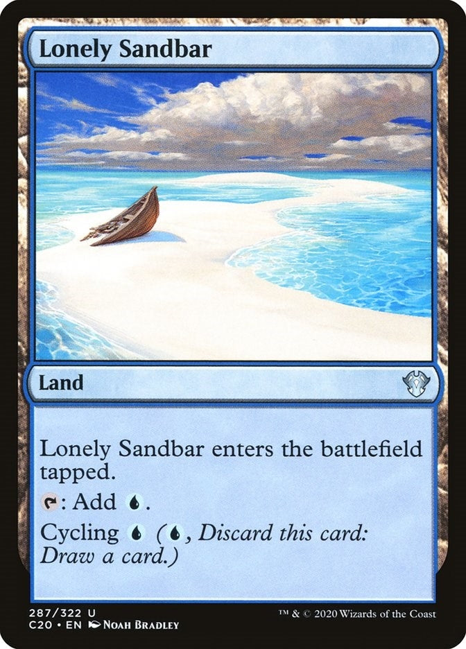 Lonely Sandbar (287) (C20)