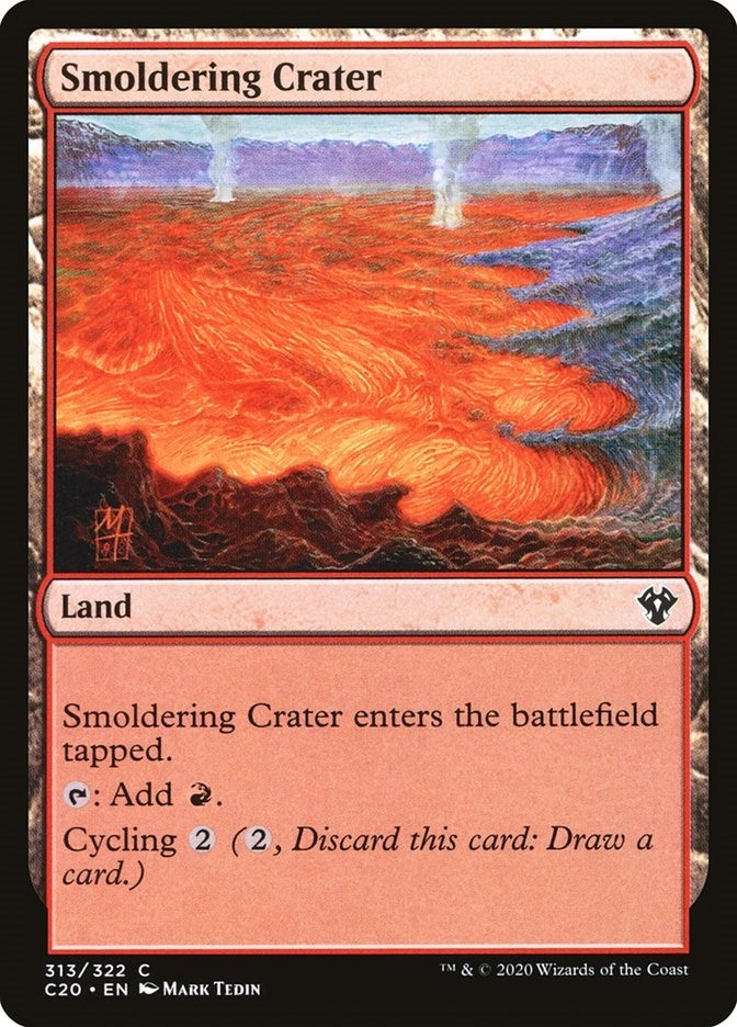 Smoldering Crater (313) (C20)