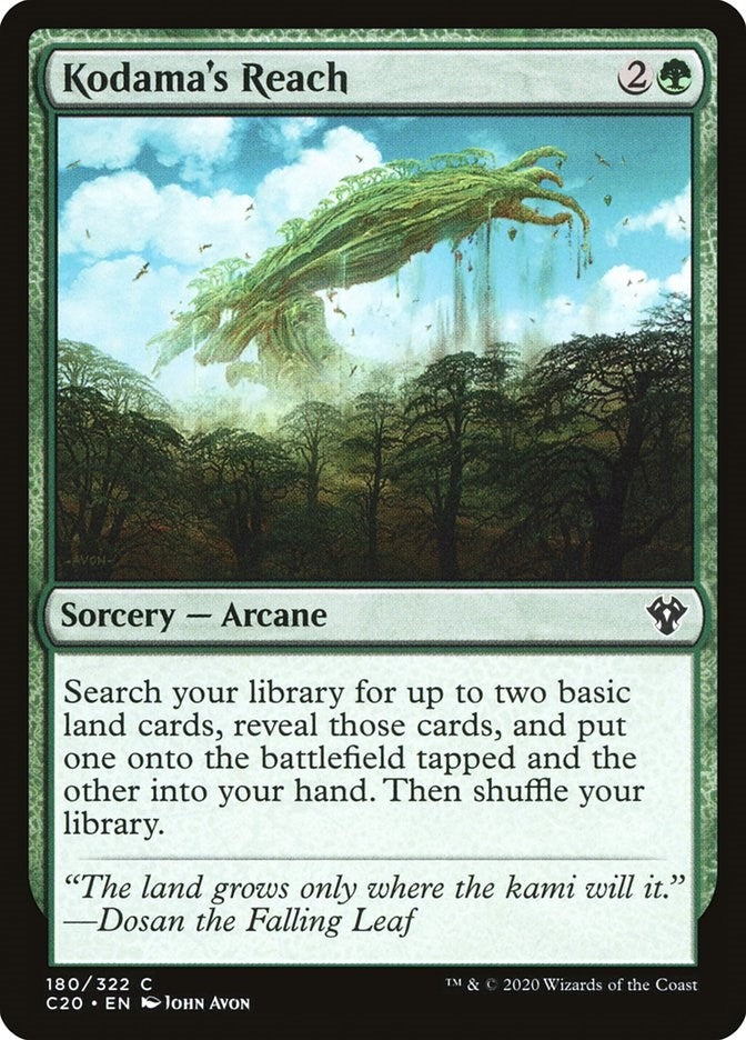 Kodama's Reach (180) (C20)