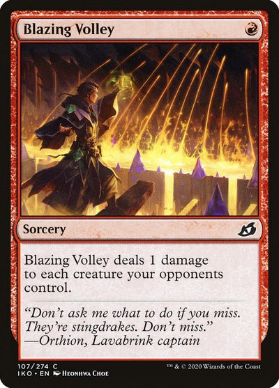 Blazing Volley (107) (IKO)