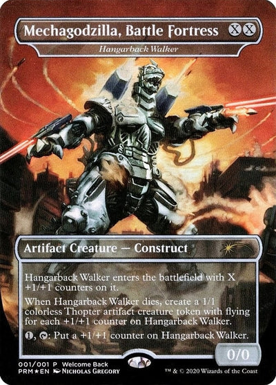 Mechagodzilla, Battle Fortress - Hangarback Walker (Welcome Back Promo) (1) (UMP)