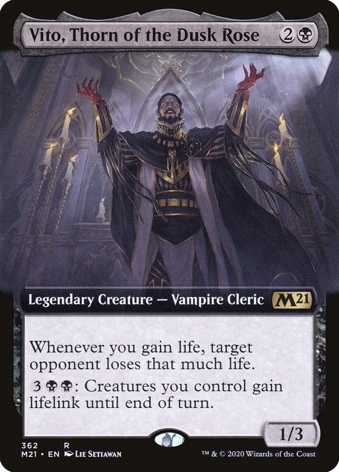 Vito, Thorn of the Dusk Rose (Extended Art) (362) (M21)