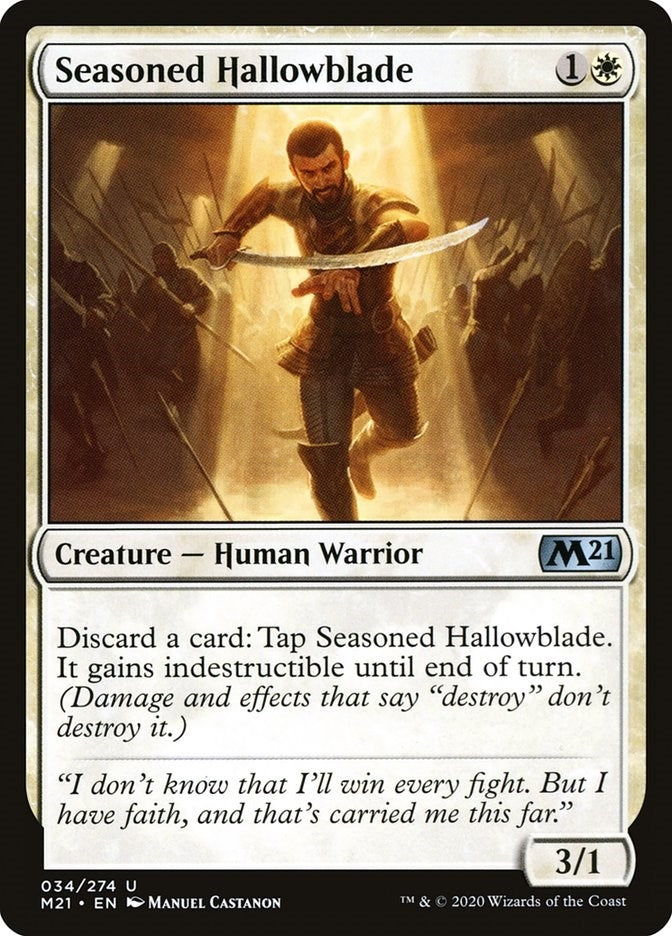 Seasoned Hallowblade (34) (M21)