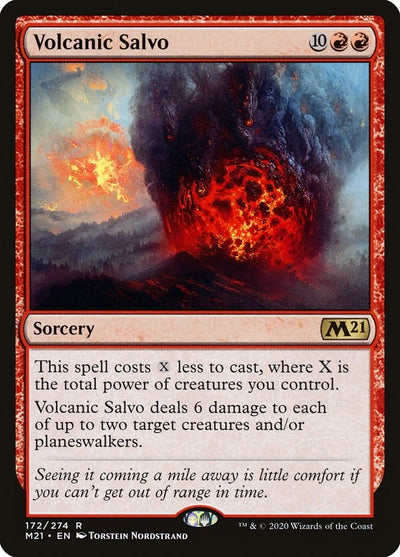 Volcanic Salvo (172) (M21)