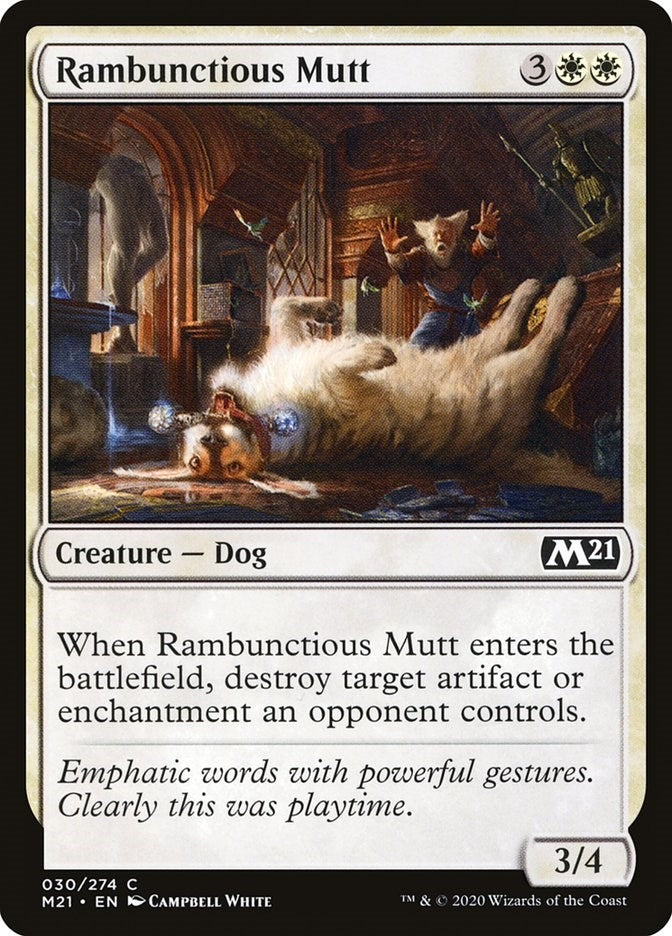 Rambunctious Mutt (30) (M21)