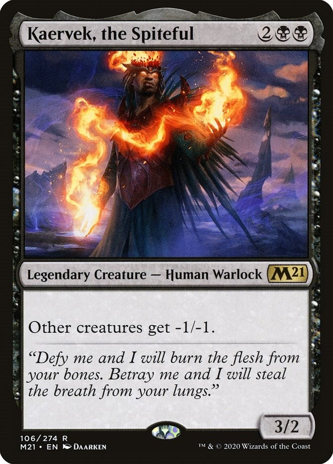 Kaervek, the Spiteful (106) (M21)