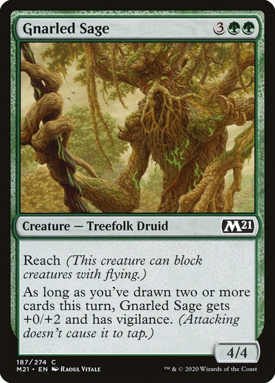 Gnarled Sage (187) (M21)