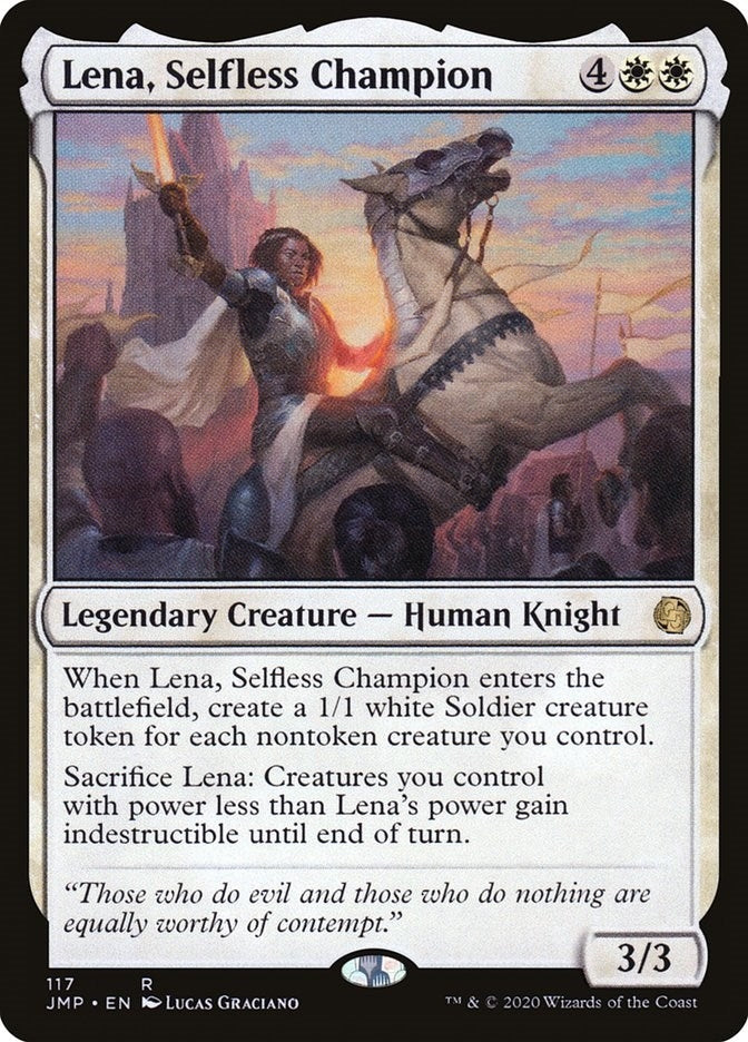 Lena, Selfless Champion (117) (JMP)