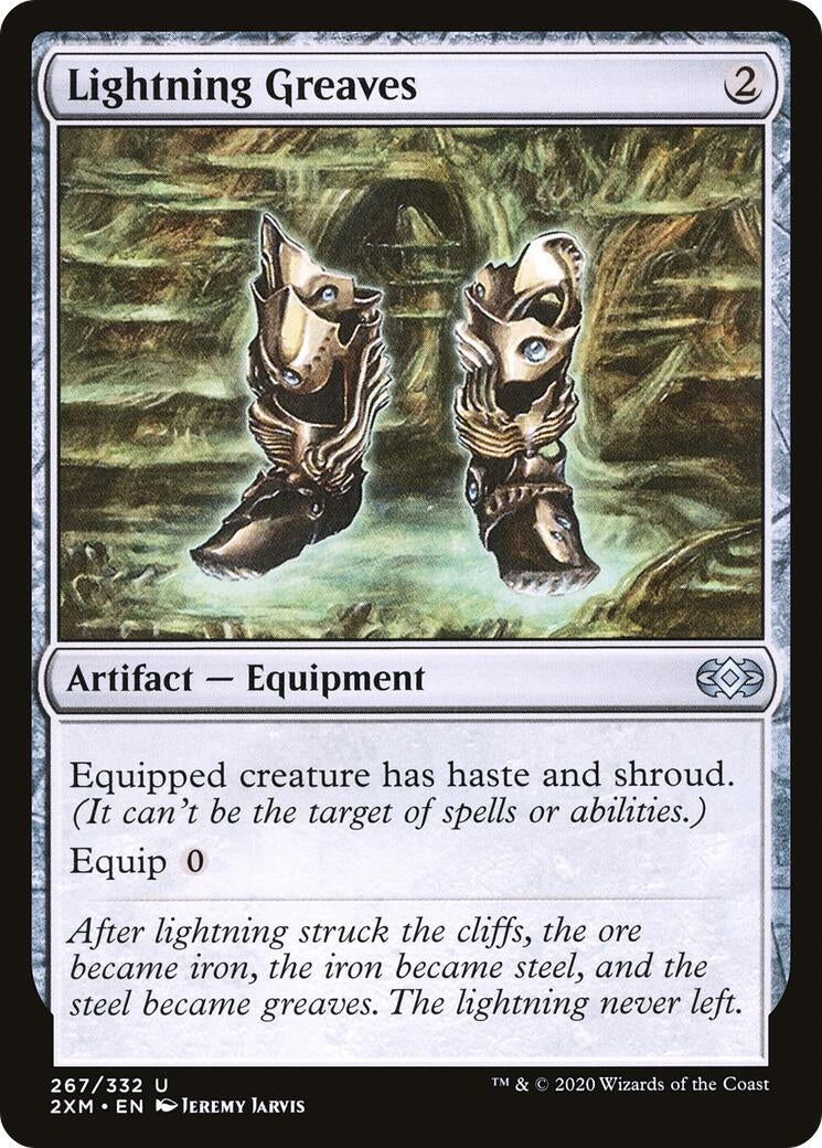 Lightning Greaves (267) (2XM)